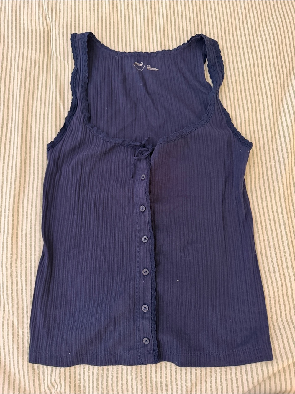 Aerie Button up Tank